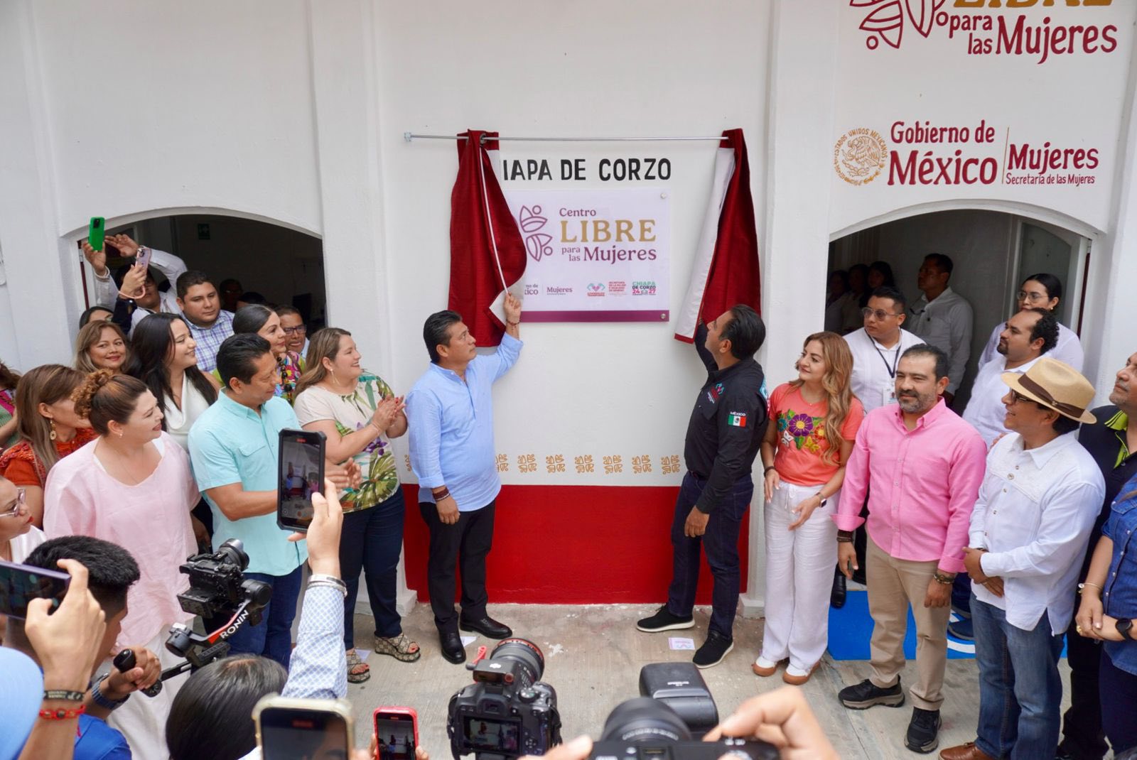 Se Inaugura el Centro LIBRE para las mujeres en Chiapa de Corzo