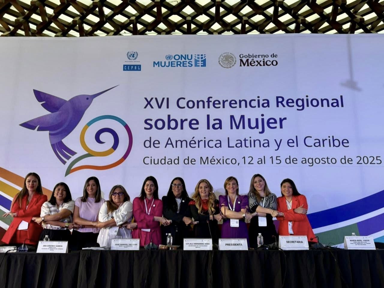 Titular de SEMUIGEN asiste a la XVI Conferencia Regional Sobre la Mujer Latina y el Caribe 