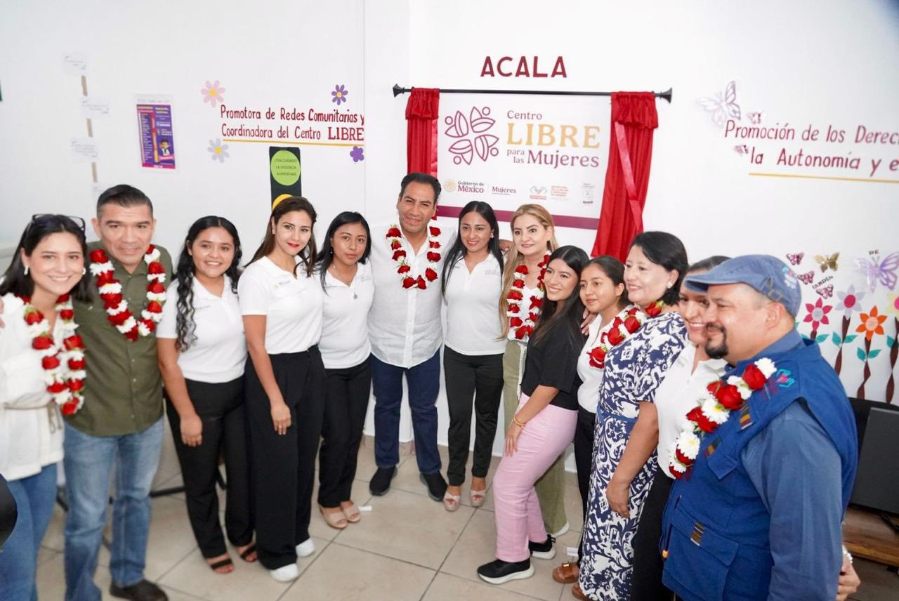Se inaugura el Centro LIBRE para las Mujeres del municipio de Acala 