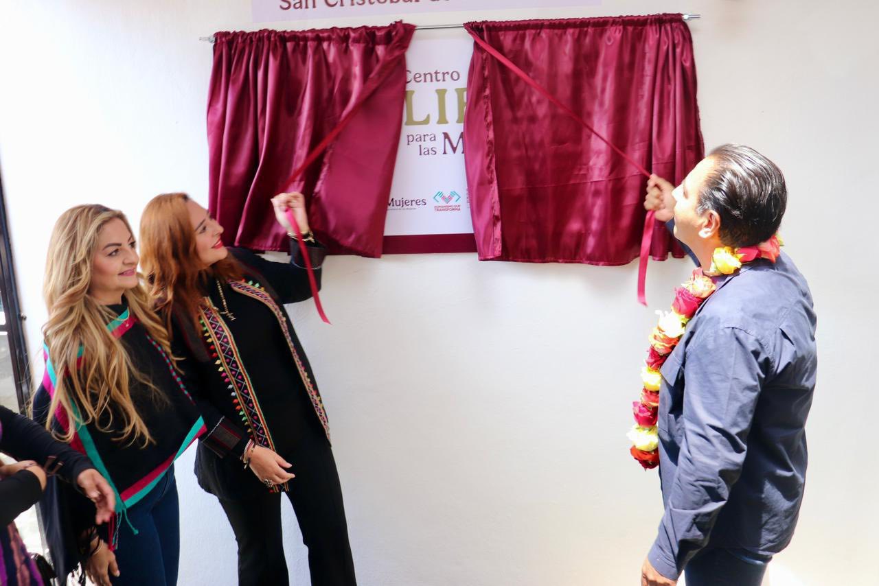 Se inaugura Centro LIBRE para las mujeres  en San Cristóbal de las Casas