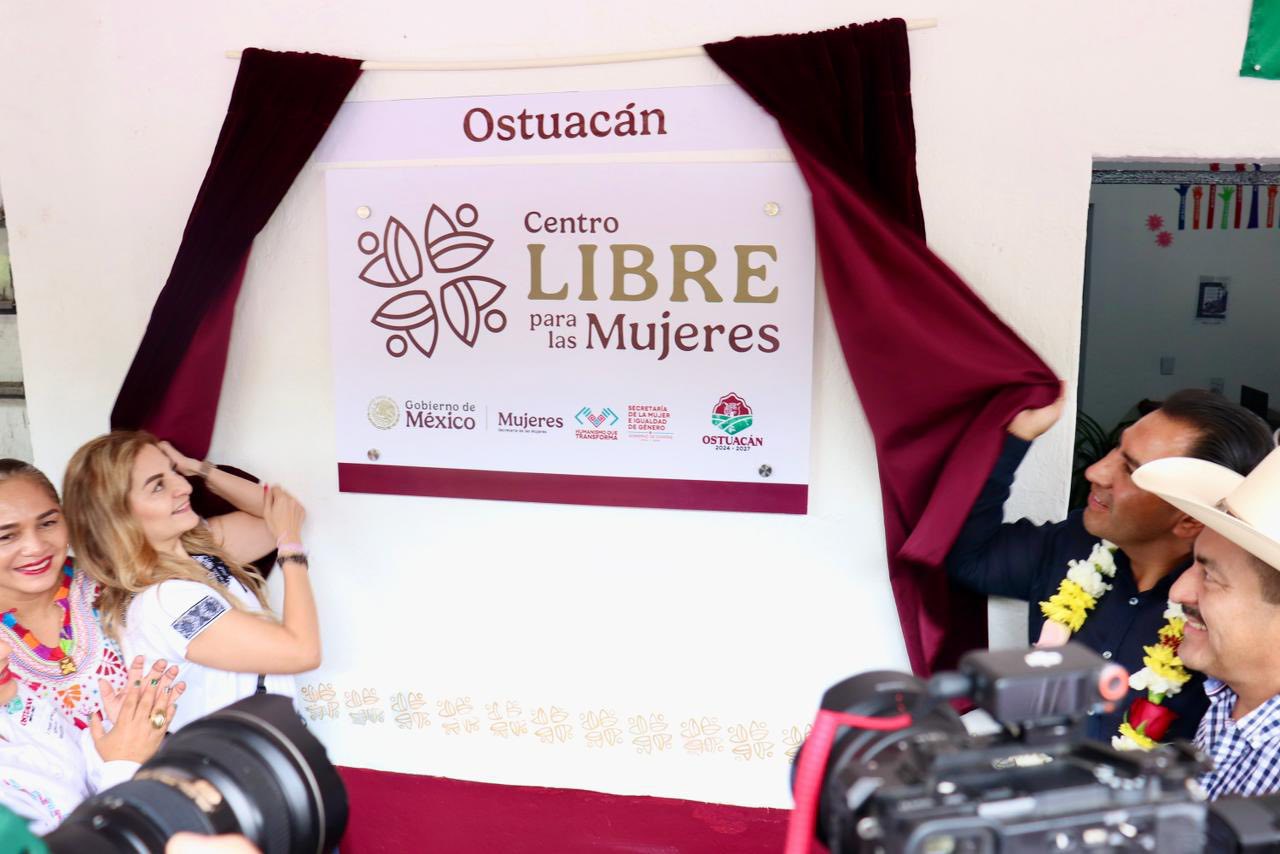 Se inaugura el Centro LIBRE para las mujeres de Ostuacán