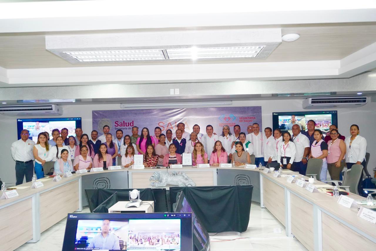 Titular de SEMUIGEN asiste a la reinstalación del Cómite Estatal de Cáncer de la Mujer 