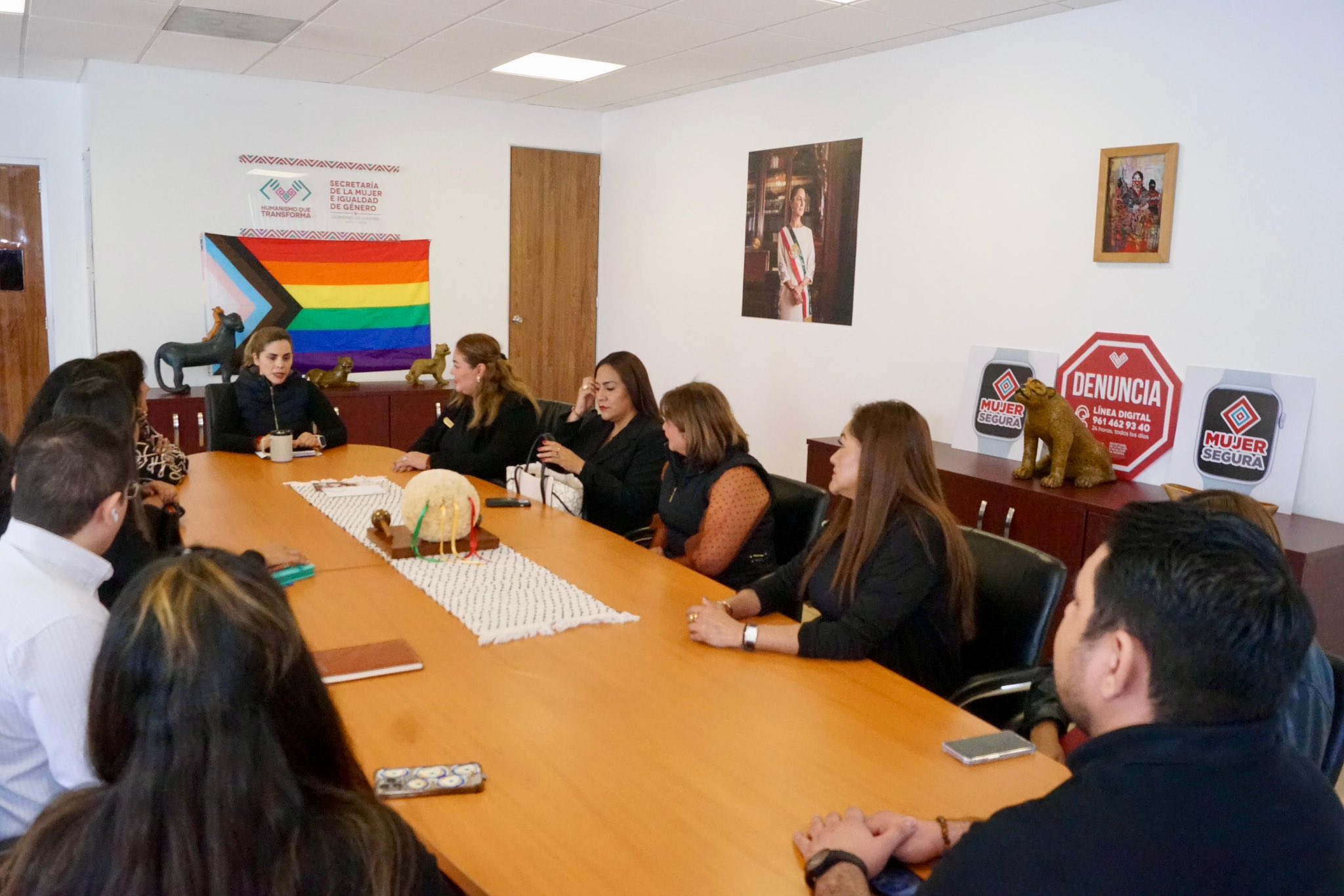 Reunion con el Consejo Coordinador de Mujeres Empresarias Capítulo Chiapas