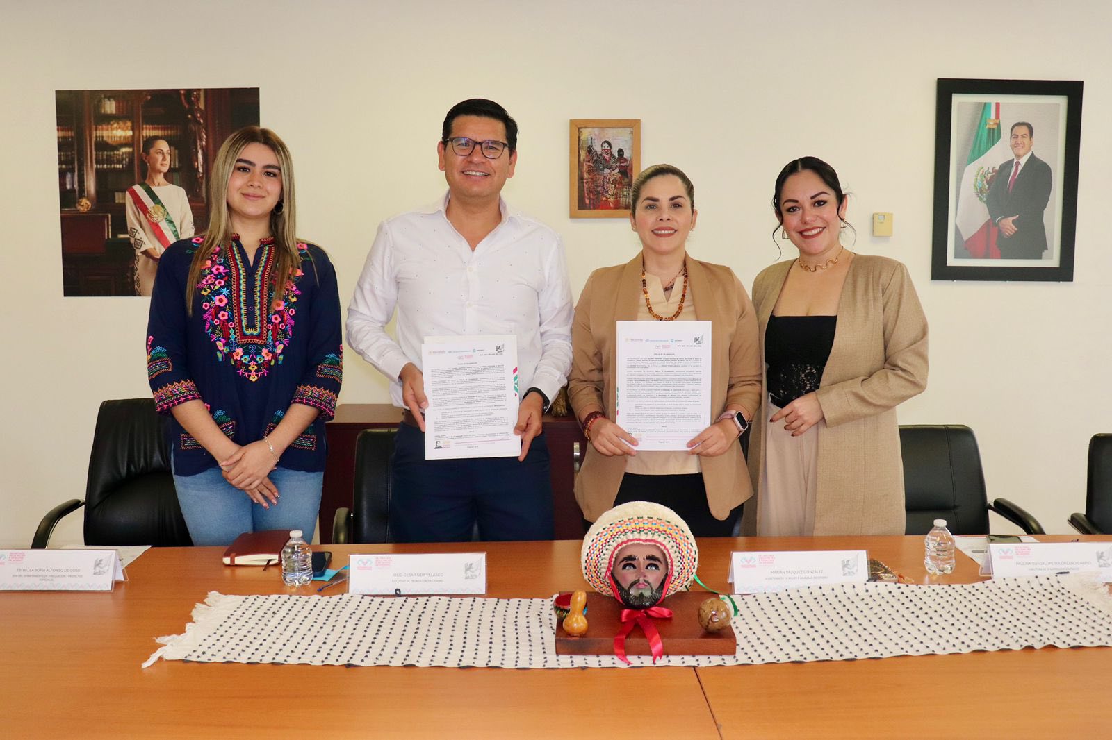 Firma de las reglas de colaboración con Nacional Financiera, Sociedad Nacional de Crédito.