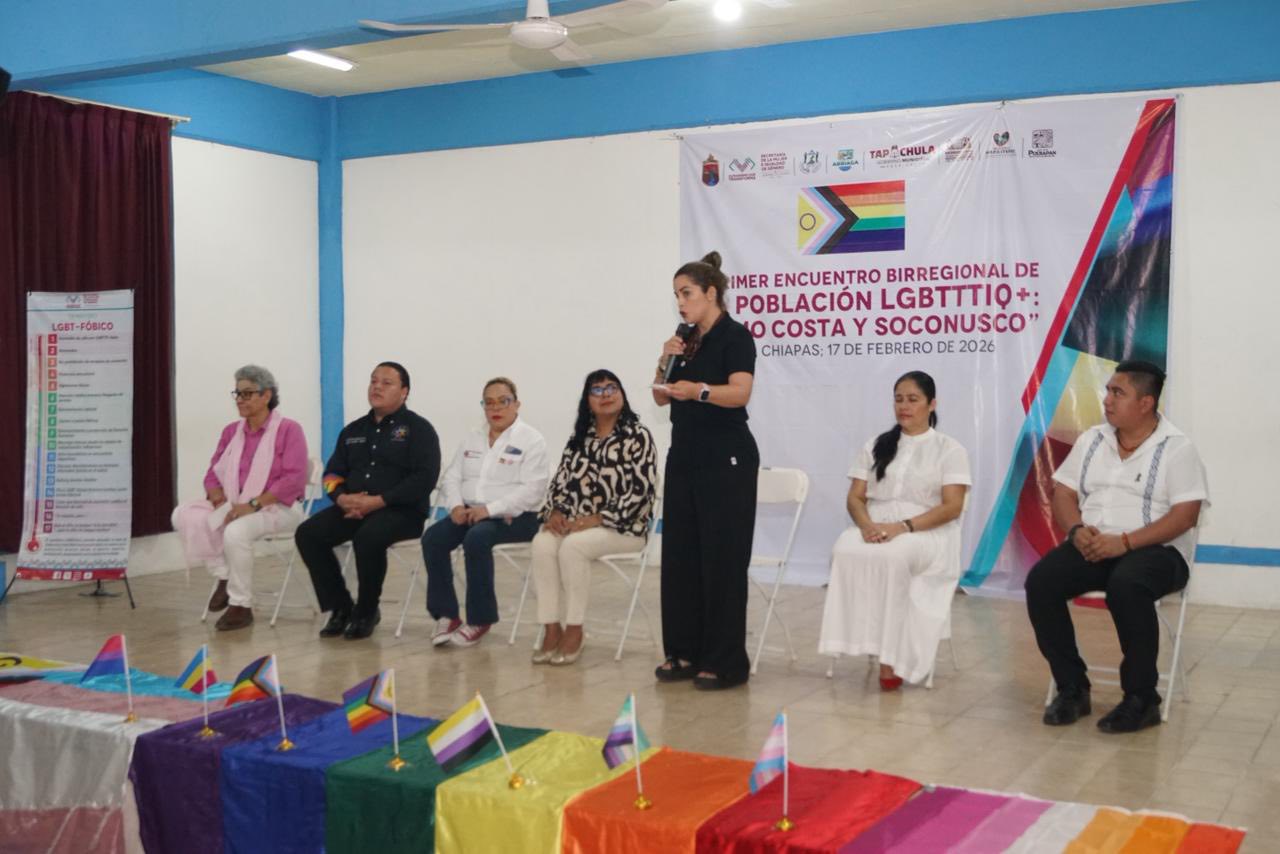 “Primer Encuentro Birregional de la Población LGBTTTIQ+: Istmo Costa–Soconusco”