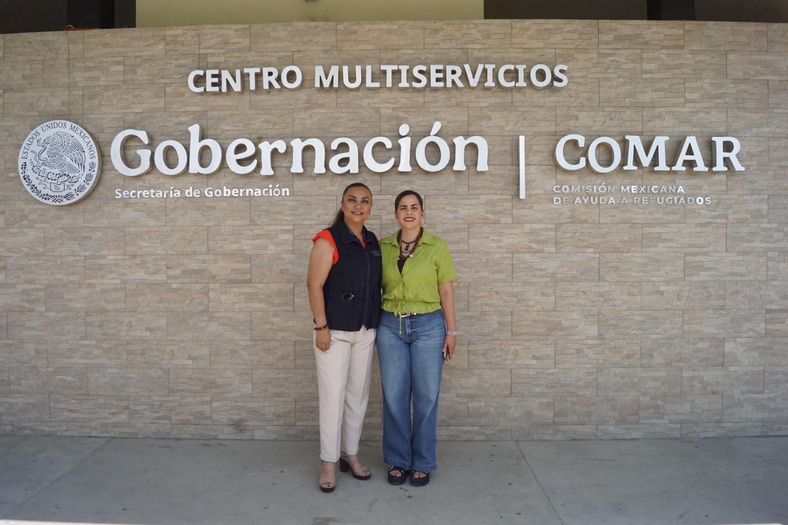 Encuentro interinstitucional con la coordinadora regional de la Comisión Mexicana de Ayuda a Refugiados (COMAR)  en el municipio de Tapachula.