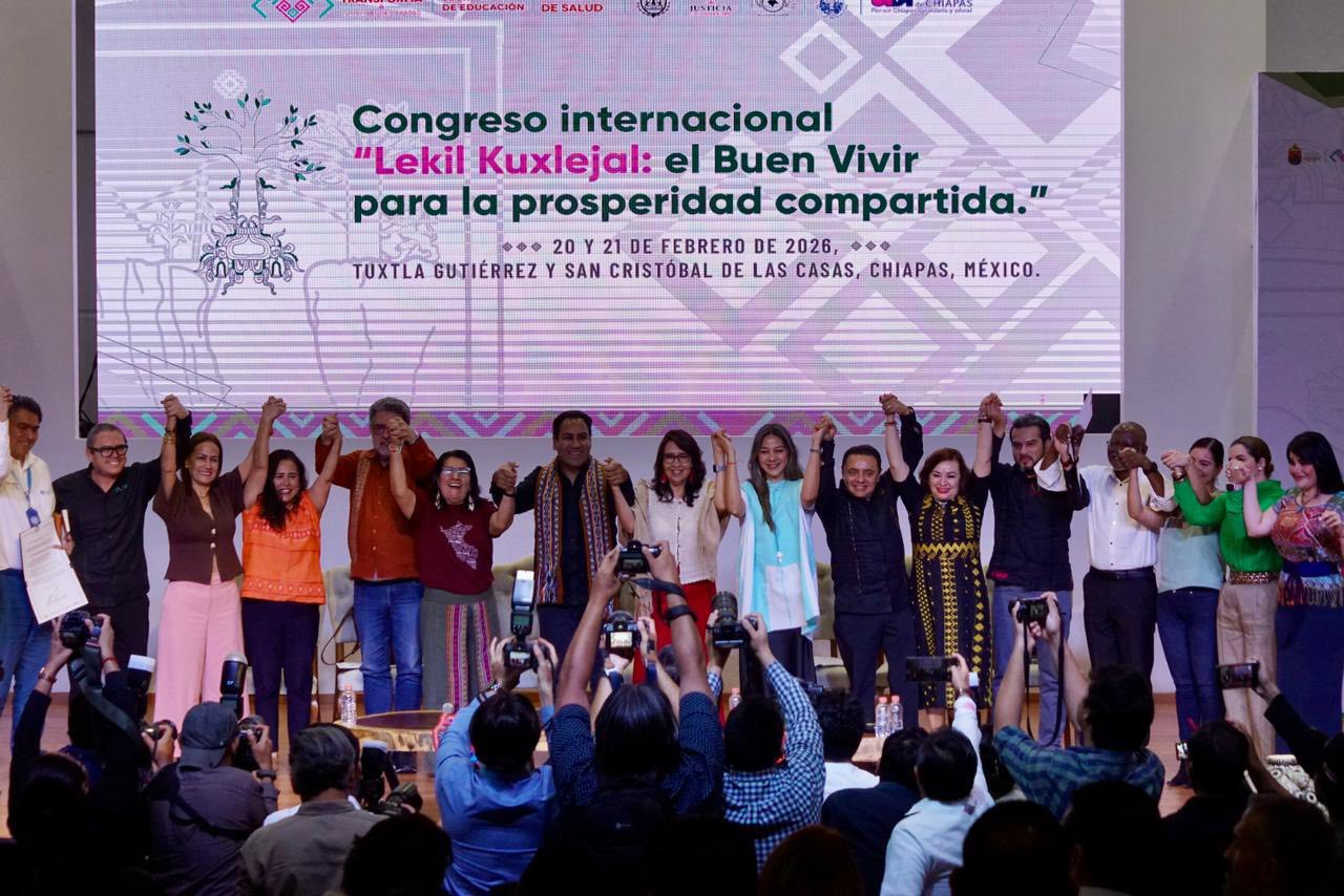 Inauguración del Congreso Internacional “Lekil Kuxlejal: El Buen Vivir para la prosperidad compartida”, en el marco del Día Internacional de la Lengua Materna. 